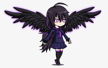 Transparent Anime Angel Png - Anime Gacha Night Angel, Png Download, Free Download