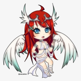 Chibi Archer Commission For Guardianbr By Kurama Chan - Anime Chibi Angel Png, Transparent Png, Free Download