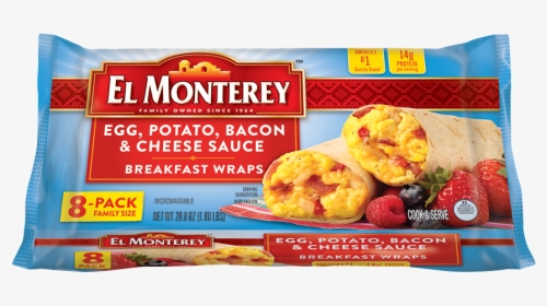 El Monterey Breakfast Wraps, HD Png Download, Free Download