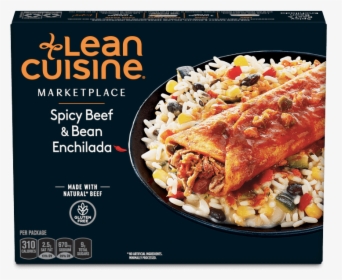 Spicy Beef & Bean Enchilada Image - Lean Cuisine Mango Chicken, HD Png Download, Free Download