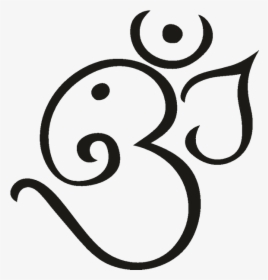 Ganesha Om Tattoo Hinduism Symbol - Om With Ganesh Tattoo Design, HD Png Download, Free Download