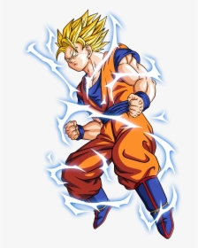 Goku Super Saiyan 2 By Bardocksonic-d73adde - Dragon Ball Goku Super Saiyan 2, HD Png Download, Free Download