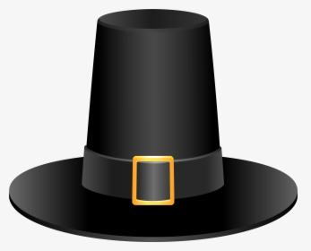 Pilgrims Hat Clipart - Transparent Background Pilgrim Hat, HD Png Download, Free Download