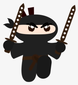 Ninja Minimalist Hd Free Picture - Cartoon Ninja, HD Png Download, Free Download