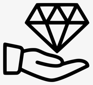 Hold Diamond - Black Diamond Ring Clipart, HD Png Download, Free Download