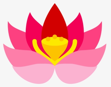 Lotus Flower Vector Free Download - Lotus Flower Vector Hd, HD Png Download, Free Download