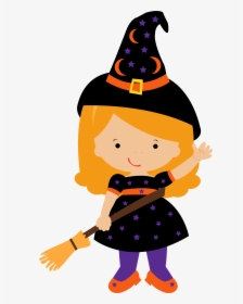 Witch-hat - Transparent Background Witch Clipart, HD Png Download, Free Download