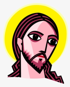 Vector Illustration Of Jesus Christ, Son Of God And - Illustration Of Jesus God, HD Png Download, Free Download