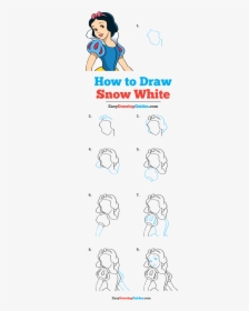 How To Draw Snow White - Draw A Vampire Step By Step, HD Png Download, Free Download