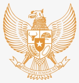 Logo Pancasila Gold Gudang - Logo Garuda Png, Transparent Png, Free Download
