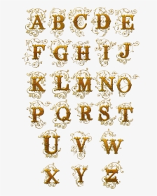 Typeface Letters Gold Letter Effect Download Hd Png, Transparent Png, Free Download