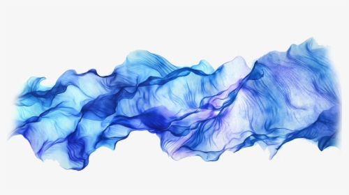 Download Blue Water Color - Water Ink Png, Transparent Png, Free Download