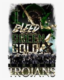 Bleed Green And Gold, HD Png Download, Free Download