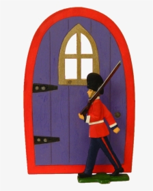 Soldier With Door - Toy Door, HD Png Download, Free Download