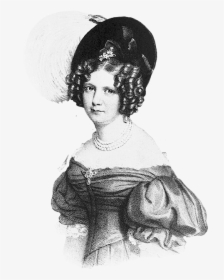 Victorian Era 19th Century Regency Era Hat Clip Art - Regency Women Png, Transparent Png, Free Download
