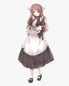 Transparent Victorian Woman Png - Anime Girl Maid Png, Png Download, Free Download