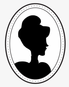 Silhouette Victorian Era Cameo - Victorian Cameo Silhouette Png, Transparent Png, Free Download