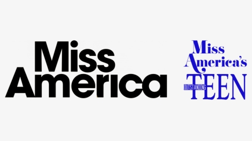 Miss America Logo Combined Tall New - Miss America, HD Png Download, Free Download