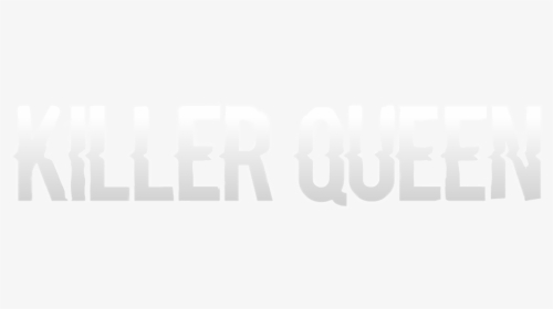 Queenband Killerqueen Grey White Font Freetoedit - Graphic Design, HD Png Download, Free Download