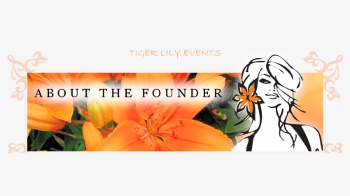 About The Founder - ดอก ลิลลี่ สี ส้ม, HD Png Download, Free Download