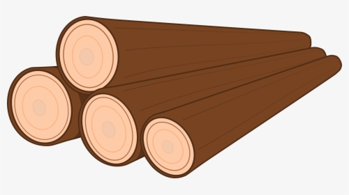 Transparent Woods Clipart - Pile Of Logs Clipart, HD Png Download, Free Download