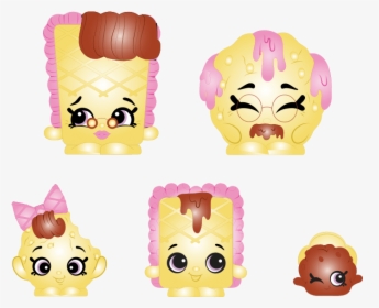 The Cookietons - Cheese Family Shopkins, HD Png Download, Free Download