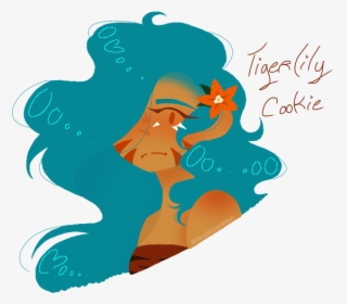 Tiger Lily Cookie - Illustration, HD Png Download, Free Download