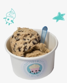 Cookie Dough With Cute Doodles - Dondurma, HD Png Download, Free Download