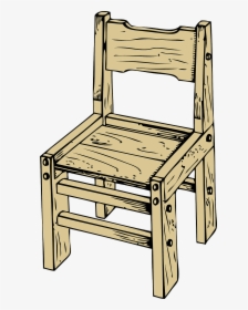 Wooden Chair Clip Art, HD Png Download, Free Download