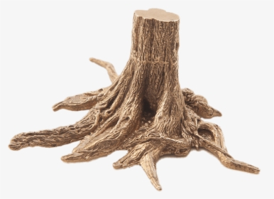 3d Tree Trunk With Roots - Tree Stump With Roots, HD Png Download, Free Download
