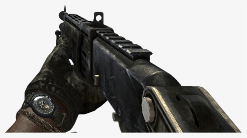 First Person Shooter Png - Call Of Duty Ghosts Vepr, Transparent Png, Free Download