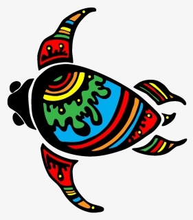 Colorful Turtle Clip Art, HD Png Download, Free Download