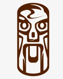 Hut At Getdrawings Com Free For Personal - Tiki Clip, HD Png Download, Free Download