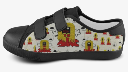 Jynx Is Singing Velcro Canvas Kid"s Shoes - Outdoor Shoe, HD Png Download, Free Download