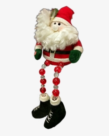 #santa #sitting #ornament #christmas #holiday #santaclaus - Santa Claus, HD Png Download, Free Download
