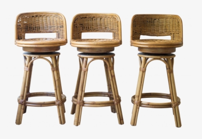 Tiki Bar Stools Inspirational Vintage Mid Century Rattan - Chair, HD Png Download, Free Download