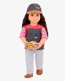 Our Generation Food Truck Doll, HD Png Download, Free Download