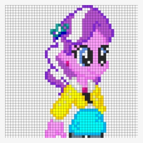 Equestria Girls Diamond Tiara Part1 Perler Bead Pattern - Creative Arts, HD Png Download, Free Download