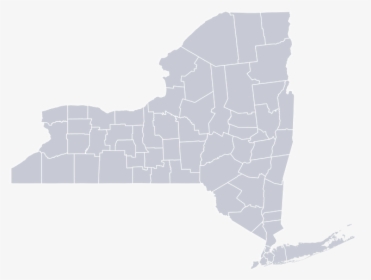 Blank Map Of New York Counties - Ny 19 District Map, HD Png Download, Free Download