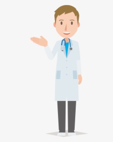 Newborn Doctor Physician Cartoon - Doctor Cartoon Transparent Background, HD Png Download, Free Download