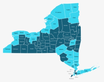 Eee Virus Map New York, HD Png Download, Free Download