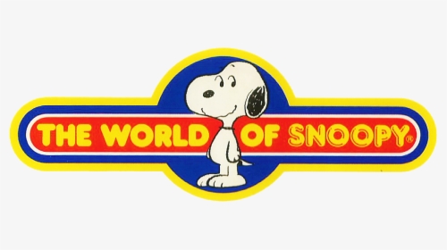 World Of Snoopy Logo - Cartoon, HD Png Download, Free Download