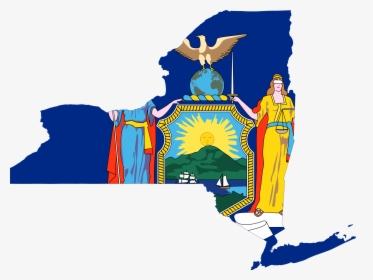 New York Flag Big - New York State, HD Png Download, Free Download