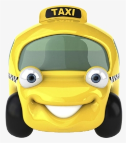 Yellow Cab In Mountain View - Taxi Clipart, HD Png Download, Free Download