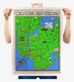 Mario Nyc Subway Map, HD Png Download, Free Download