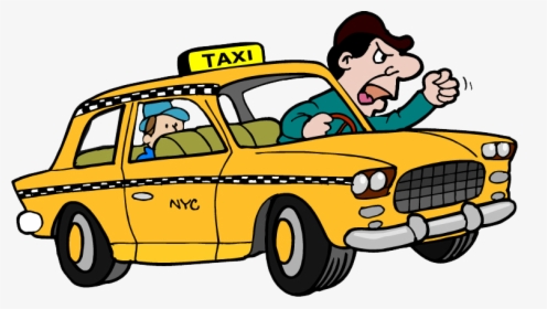 The Worst Driver In - Taxi Driver Cartoon Png, Transparent Png, Free Download