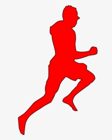 Silhouette Of Someone Running, HD Png Download, Free Download