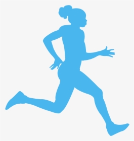 Running Silhouette Vector Eps, HD Png Download, Free Download