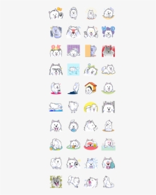 Samoyed Sticker Line, HD Png Download, Free Download