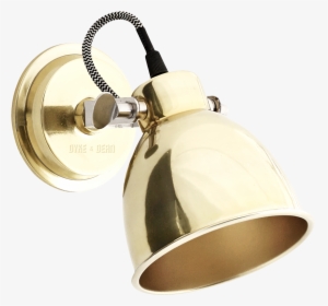 Brass Adjustable Wall Lamp - Madam Stoltz Wandlampe Messing, HD Png Download, Free Download